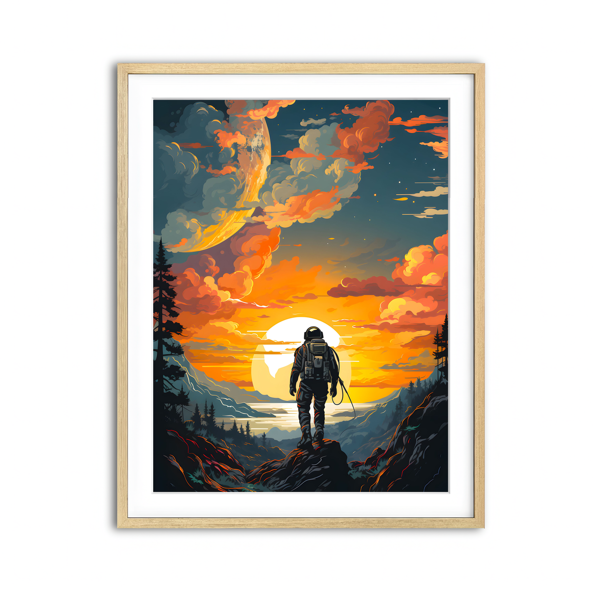 Framed Print 3x4 Natural