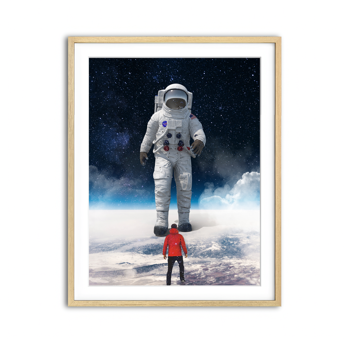 Framed Print 3x4 Natural