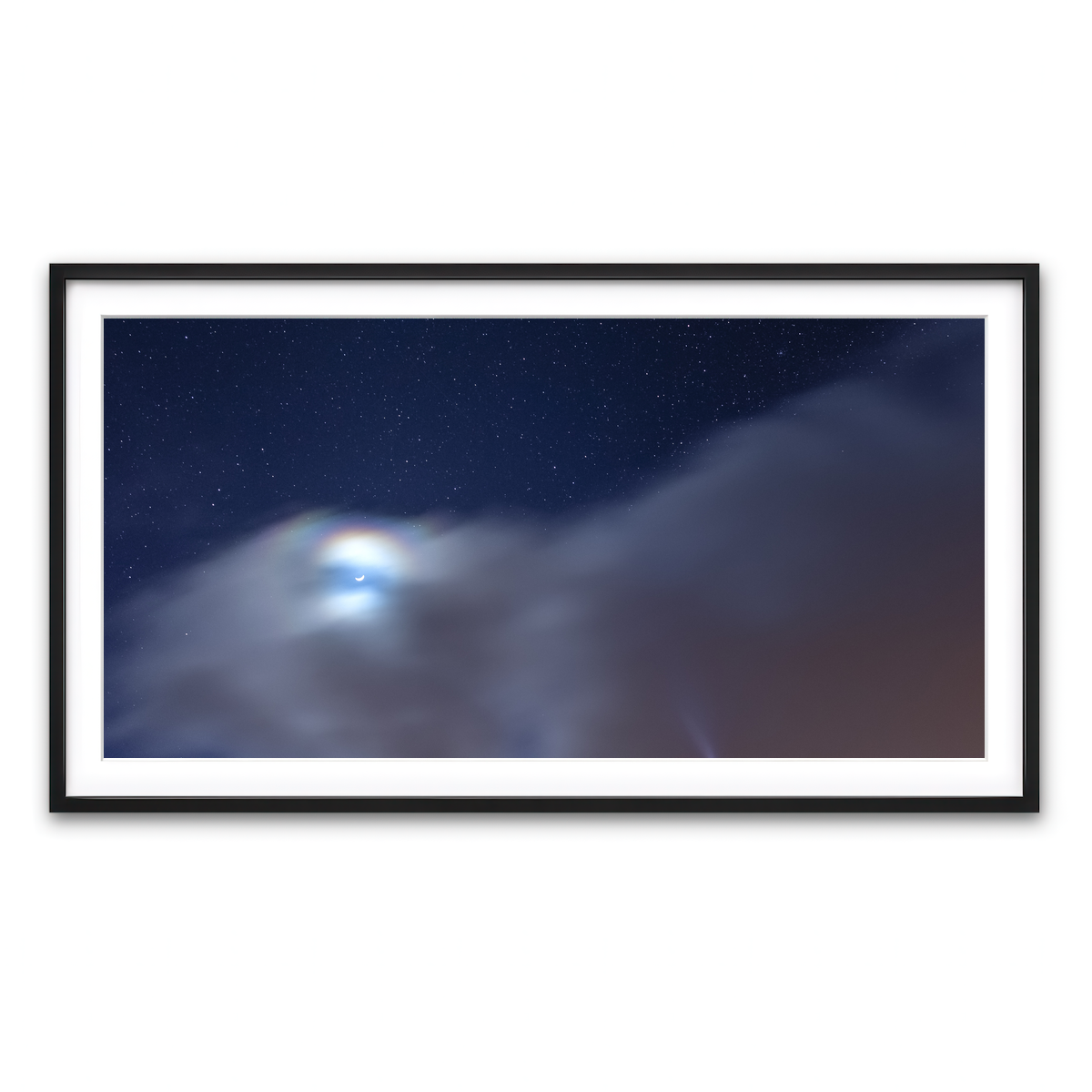 Framed Print 2x1 Black