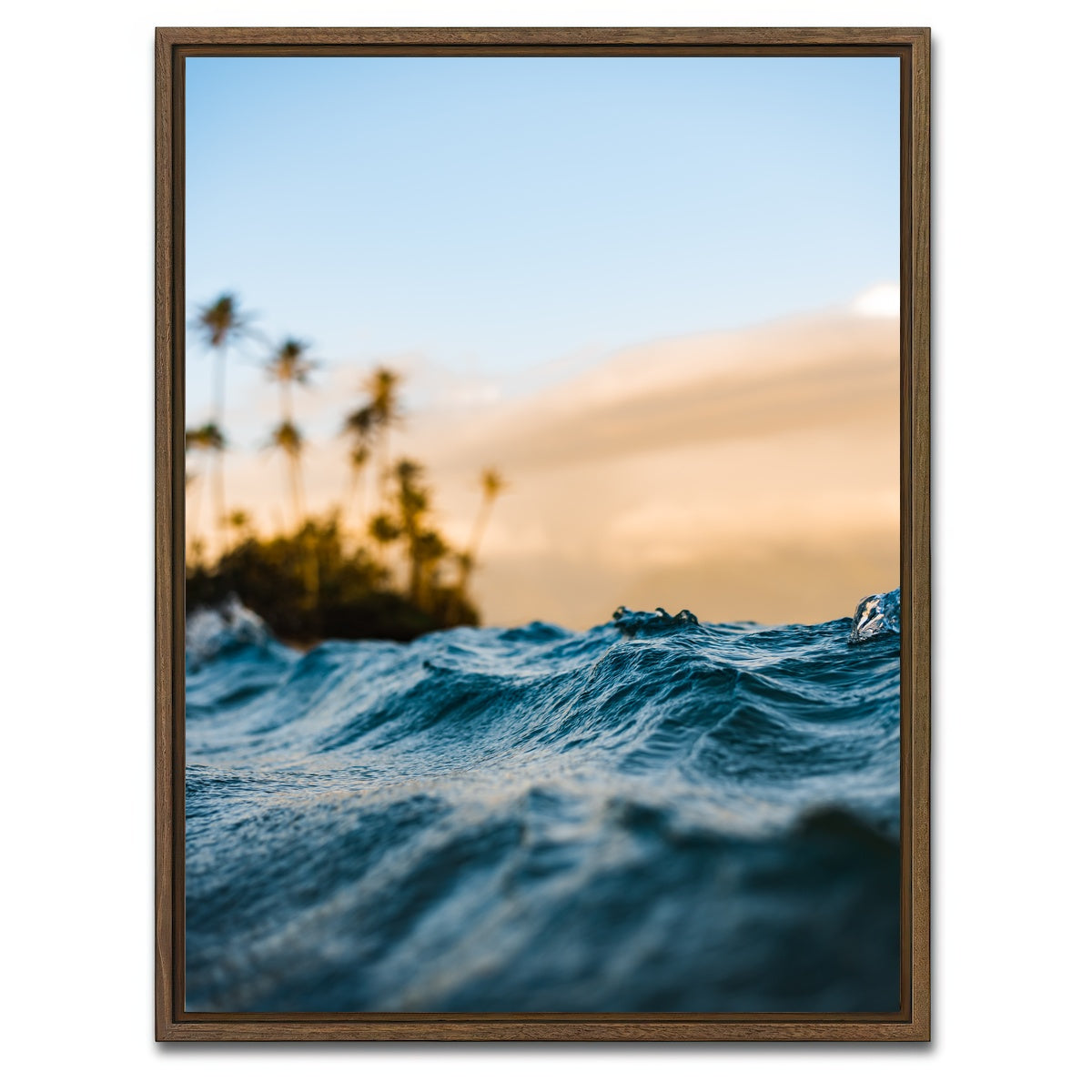 AUTO-MOCKUP WHITE | At Sea | 1 Piece | Walnut Framed Canvas | group=3x4
