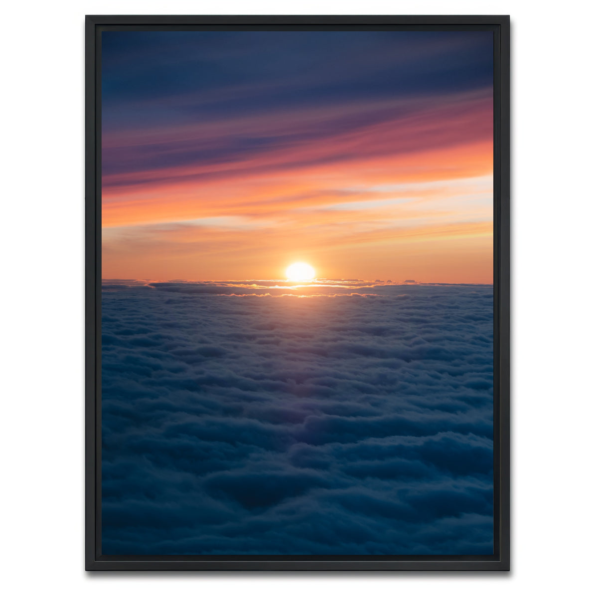 AUTO-MOCKUP WHITE | At the Horizon | 1 Piece | Black Framed Canvas | group=3x4