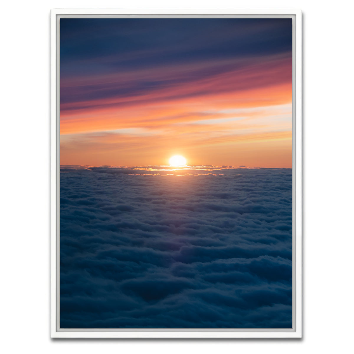 AUTO-MOCKUP WHITE | At the Horizon | 1 Piece | White Framed Canvas | group=3x4
