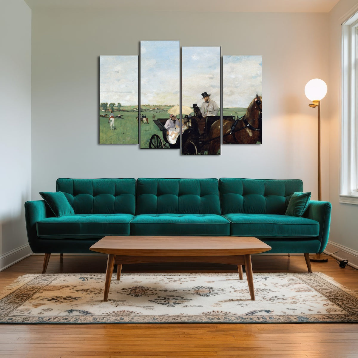 AUTO-MOCKUP ROOM | At the Races in the Countryside