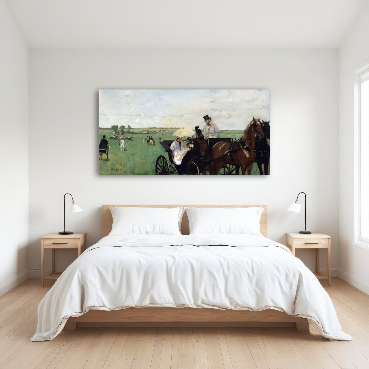 AUTO-MOCKUP ROOM | At the Races in the Countryside