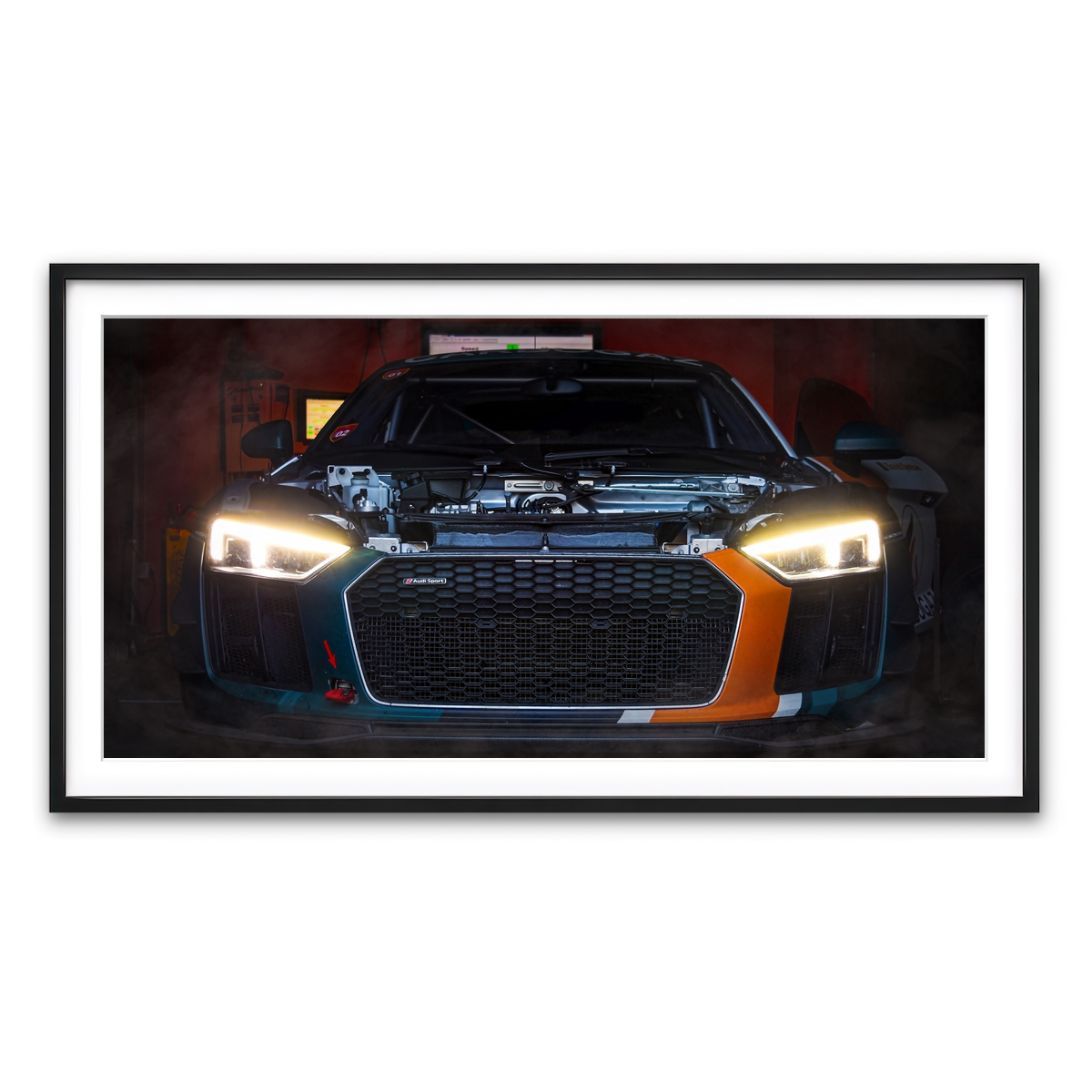 Framed Print 2x1 Black