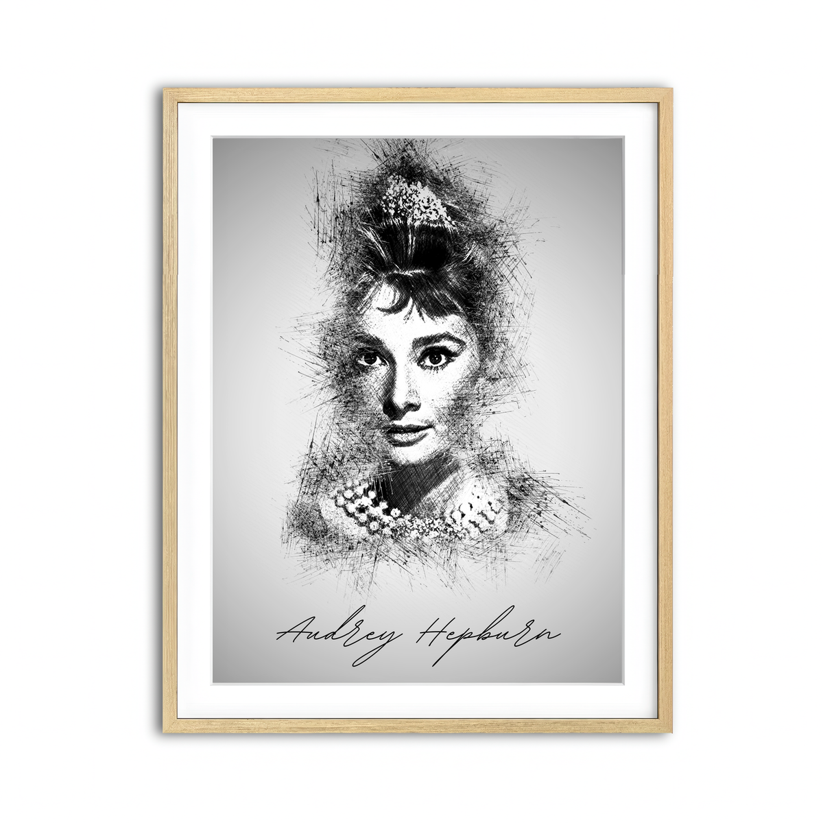 Framed Print 3x4 Natural