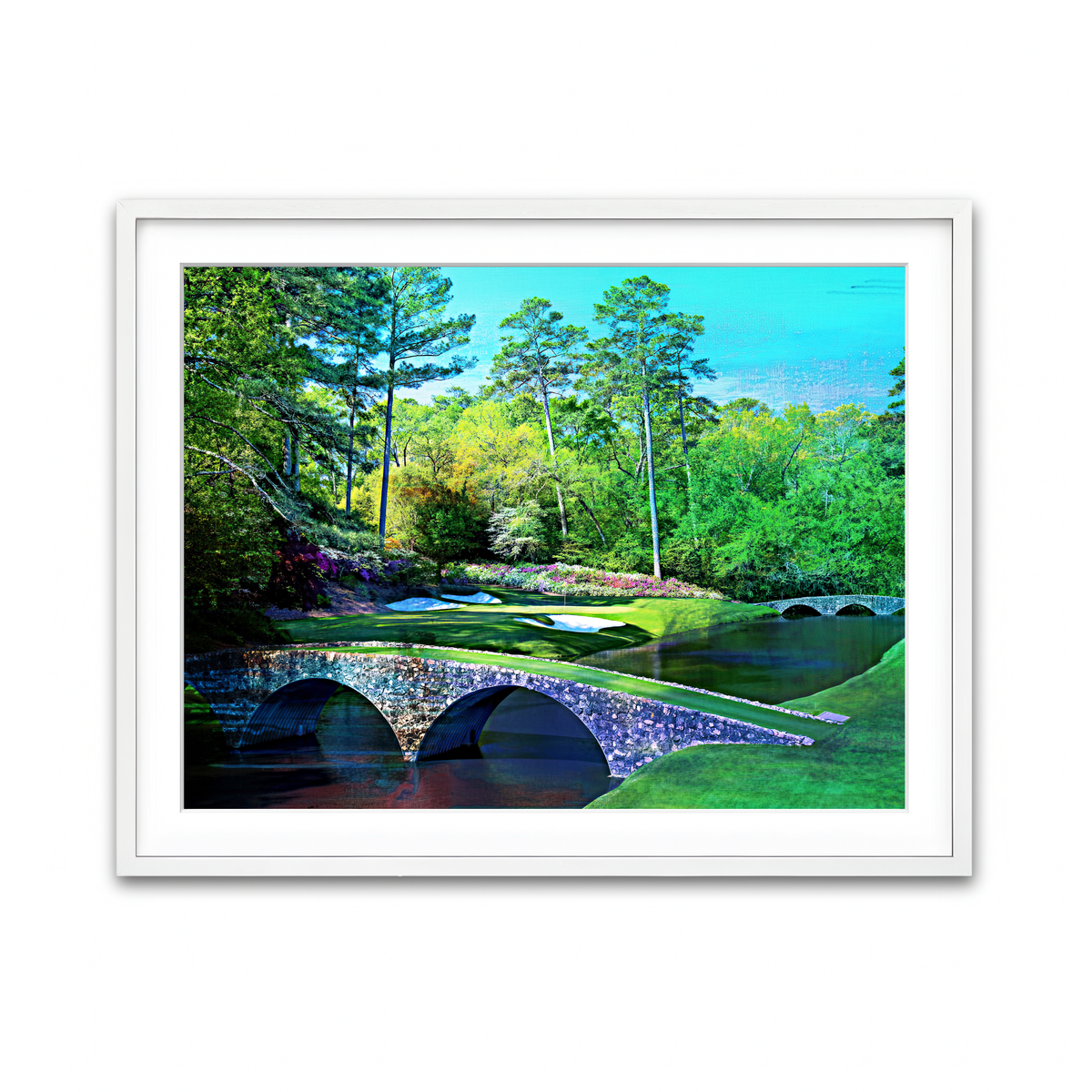 Framed Print 4x3 White