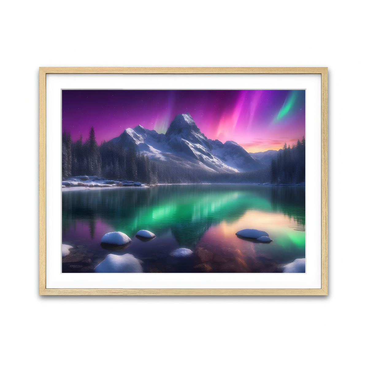 Framed Print 4x3 Natural