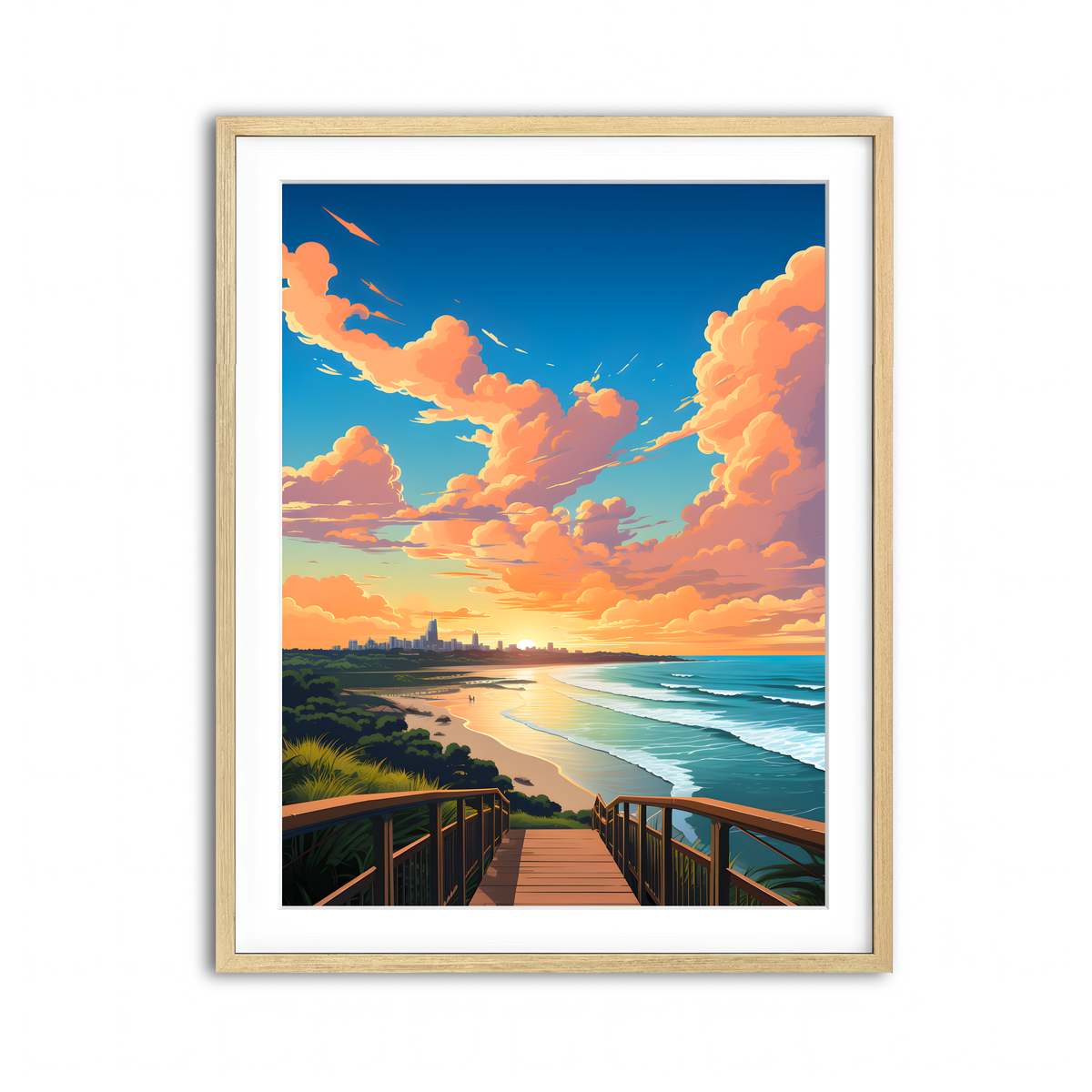 Framed Print 3x4 Natural