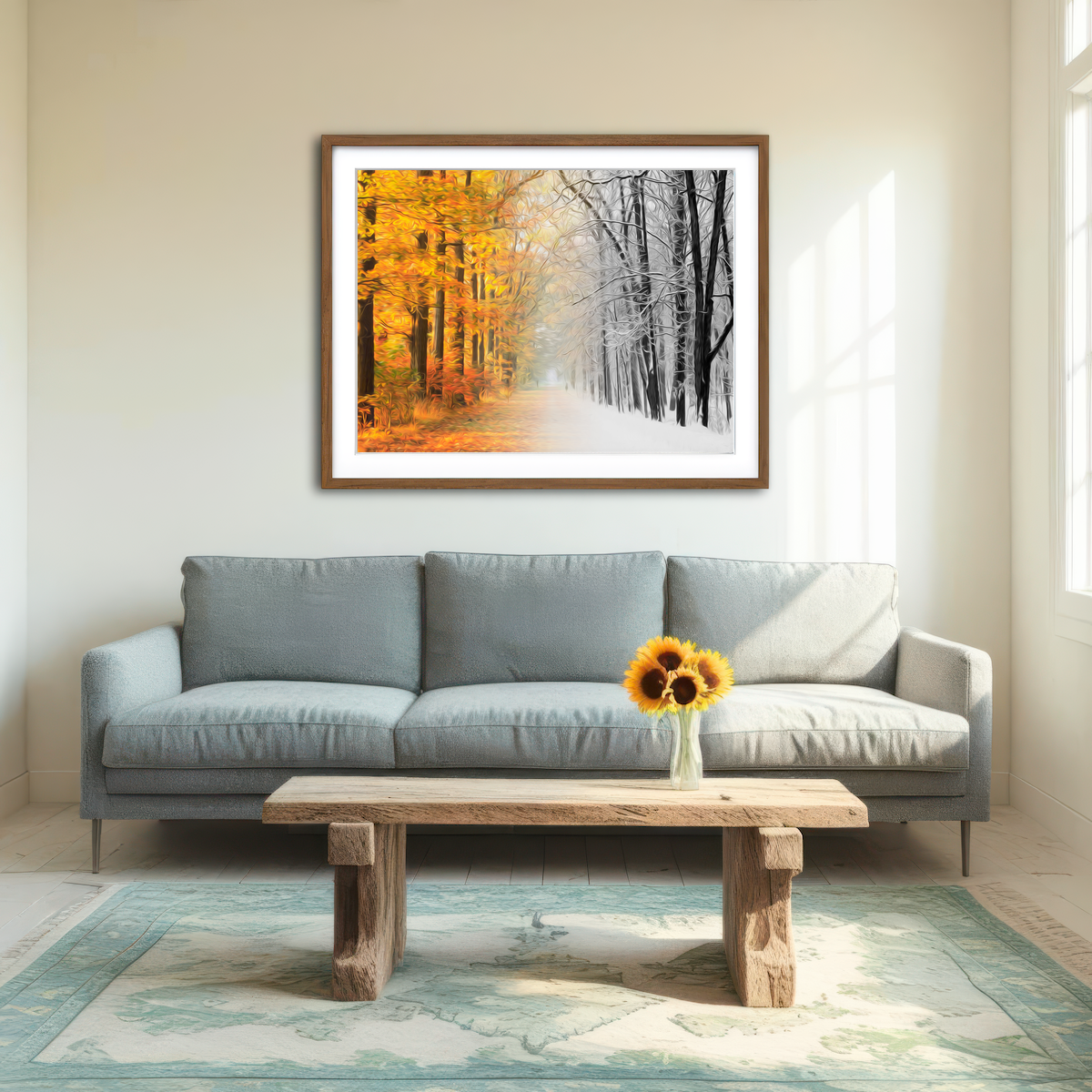 AUTO-MOCKUP ROOM | Autumn-Winter Wall Art