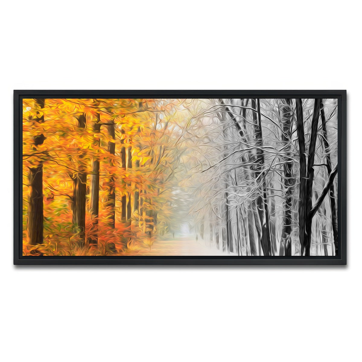 AUTO-MOCKUP WHITE | Autumn-Winter | 1 Piece | Black Framed Canvas | group=2x1
