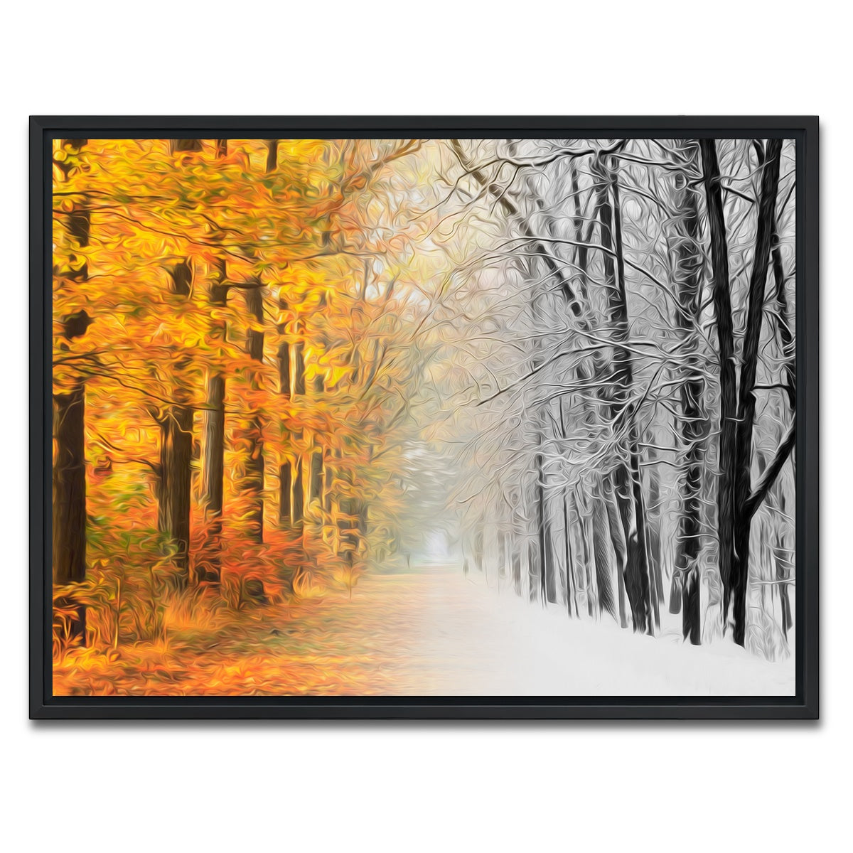 AUTO-MOCKUP WHITE | Autumn-Winter | 1 Piece | Black Framed Canvas | group=4x3