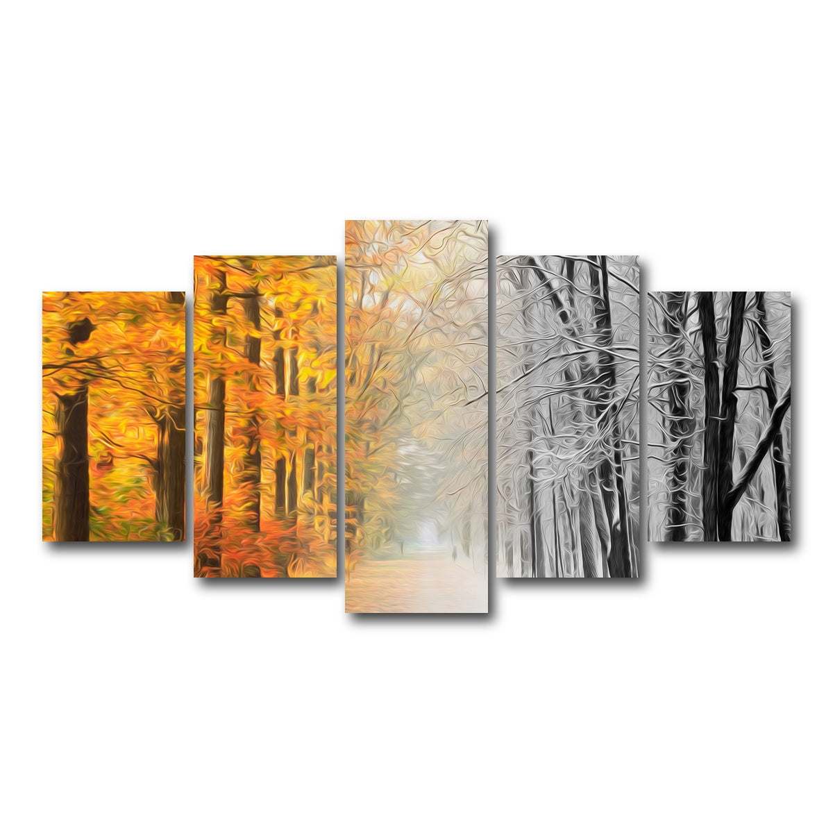 AUTO-MOCKUP WHITE | Autumn-Winter | 5 Piece | Gallery Wrap Canvas | group=5_normal