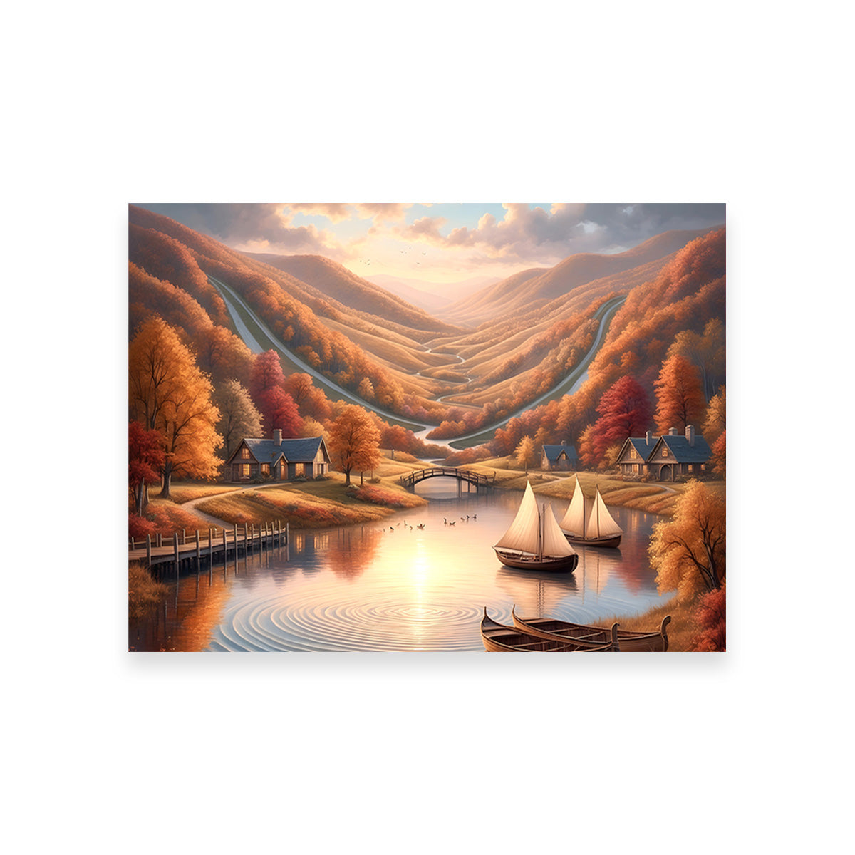 Autumn Voyage Wall Art