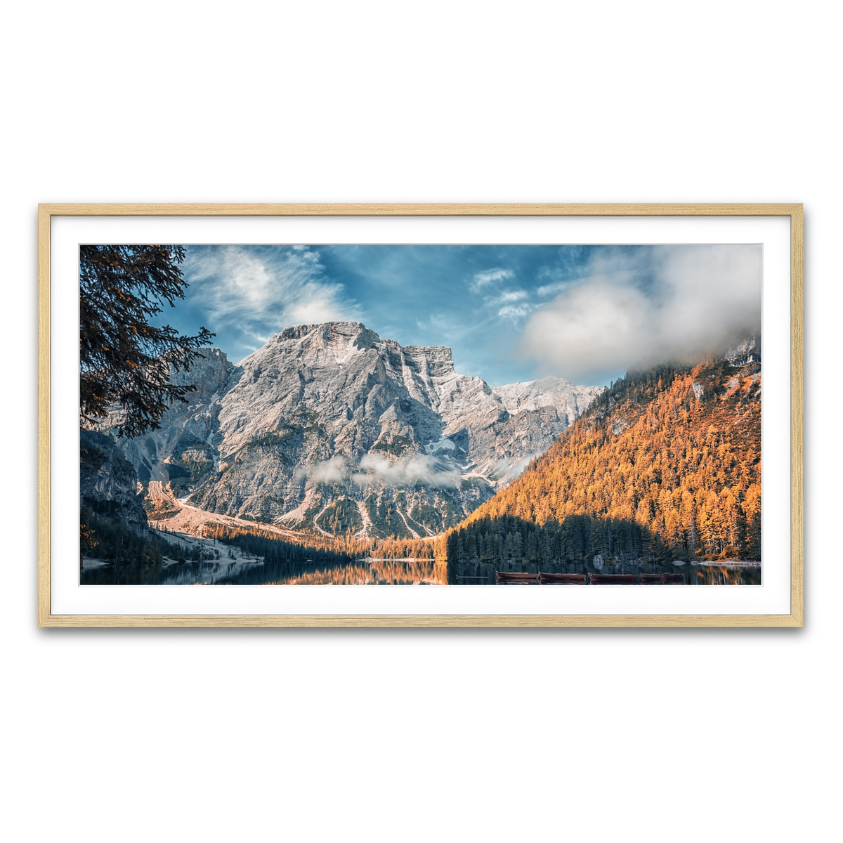 Framed Print 2x1 Natural