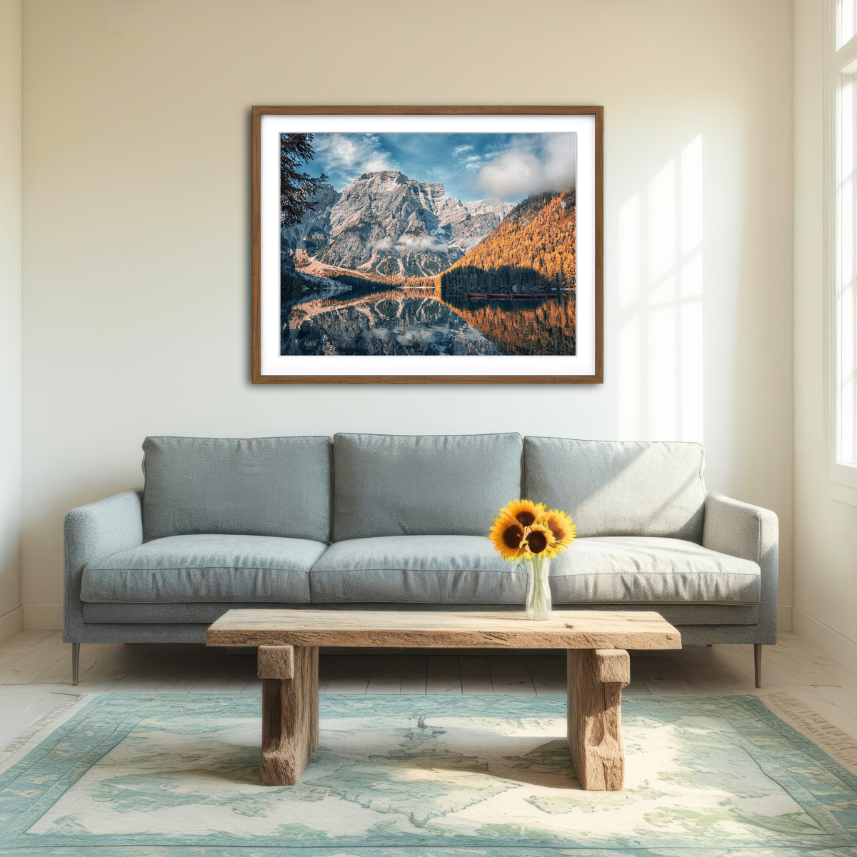 AUTO-MOCKUP ROOM | Autumn In Braies Wall Art
