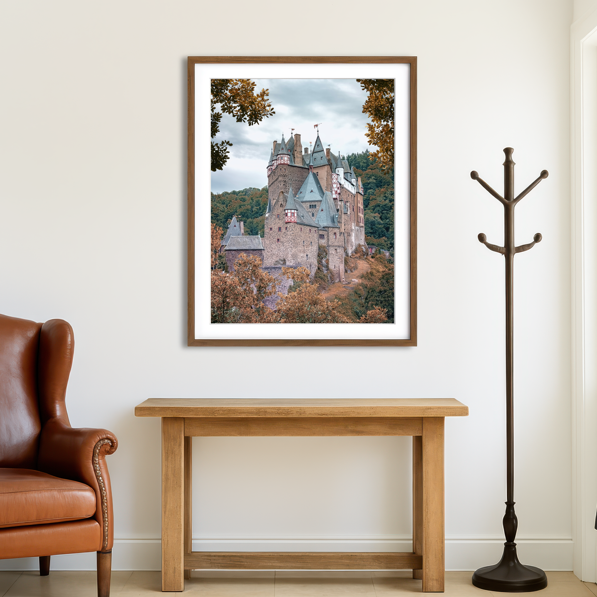 AUTO-MOCKUP ROOM | Autumn In Eltz Wall Art