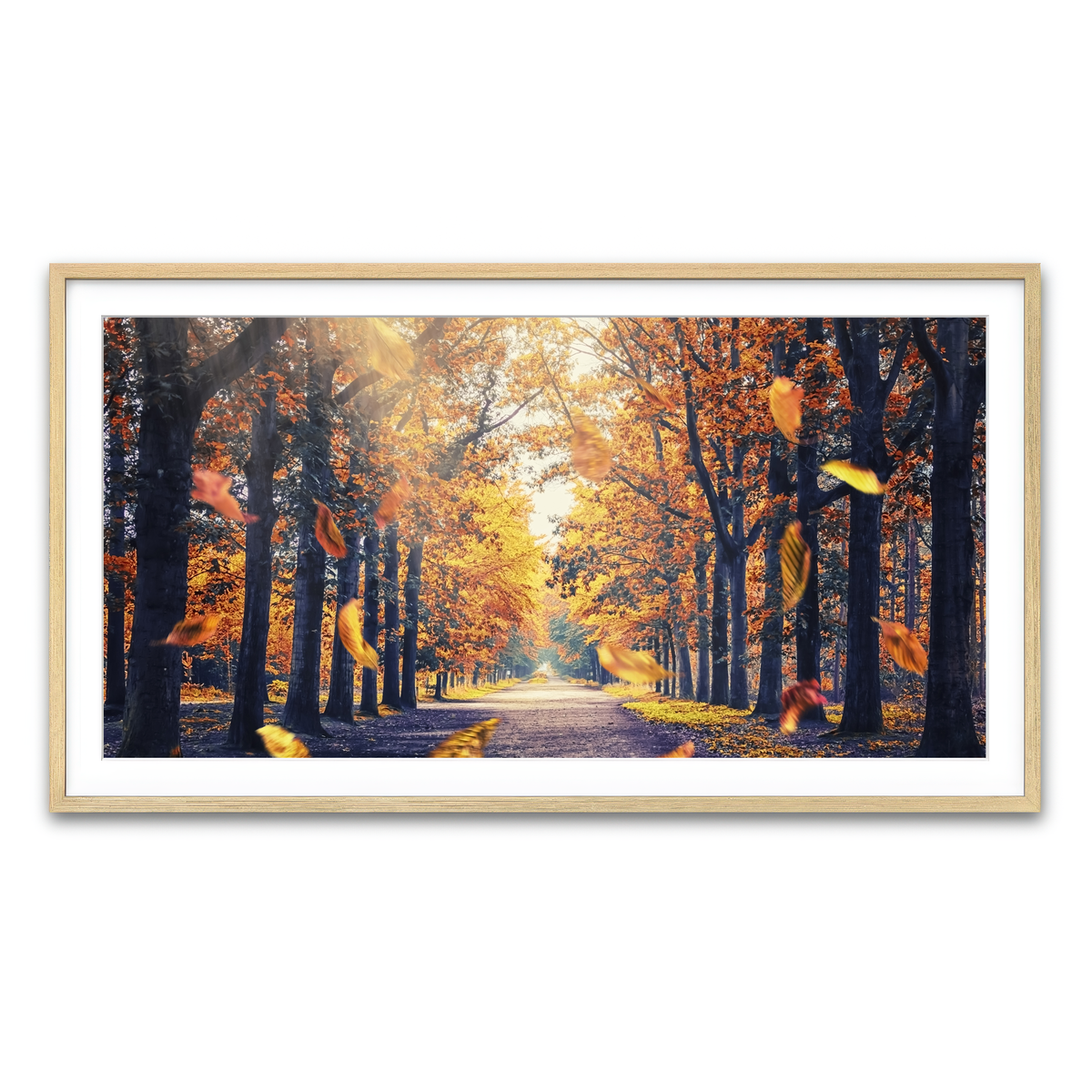 Framed Print 2x1 Natural