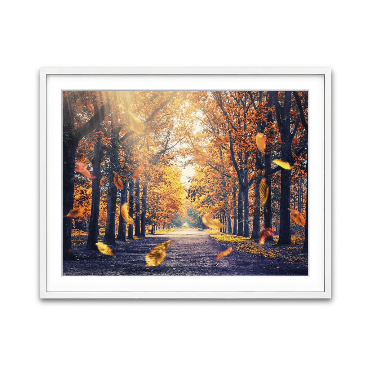 Framed Print 4x3 White