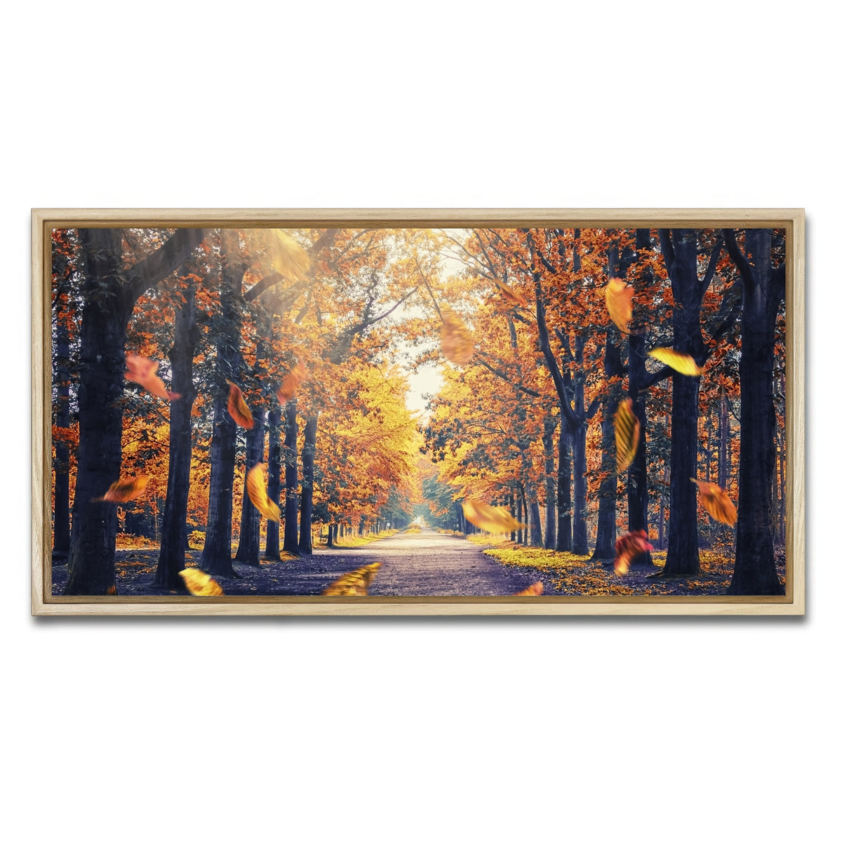 AUTO-MOCKUP WHITE | Autumn In Holland | 1 Piece | Natural Framed Canvas | group=2x1