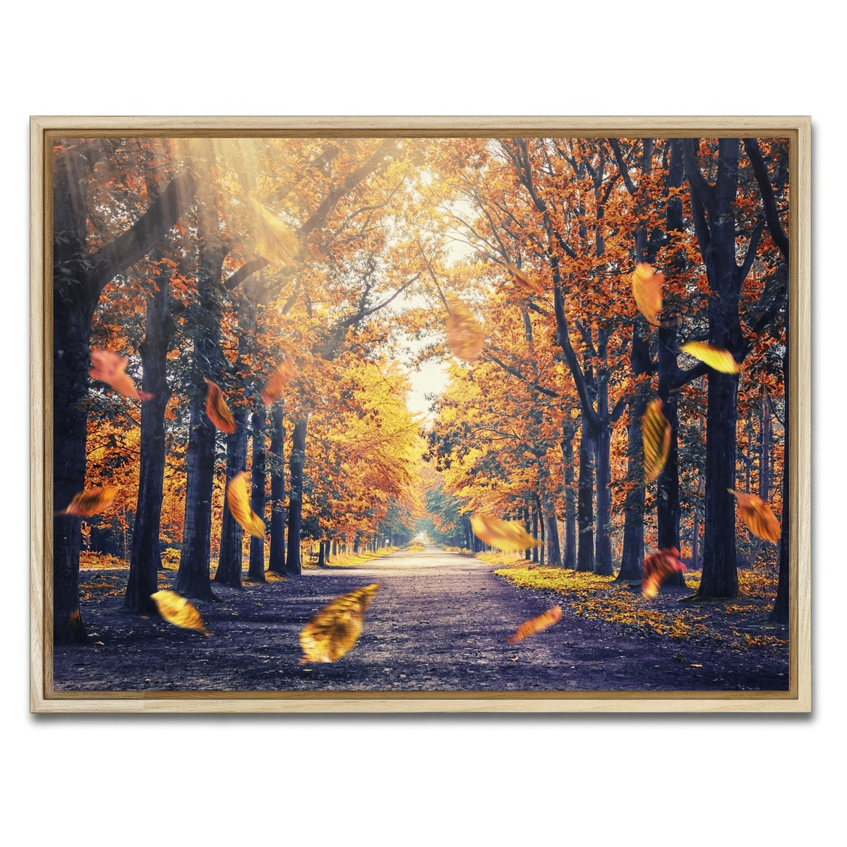 AUTO-MOCKUP WHITE | Autumn In Holland | 1 Piece | Natural Framed Canvas | group=4x3