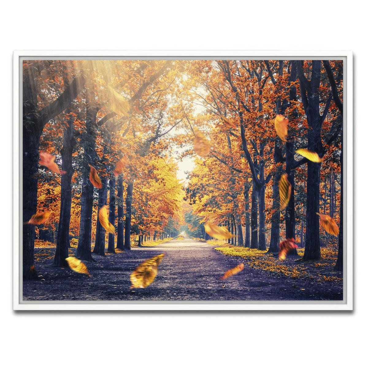 AUTO-MOCKUP WHITE | Autumn In Holland | 1 Piece | White Framed Canvas | group=4x3