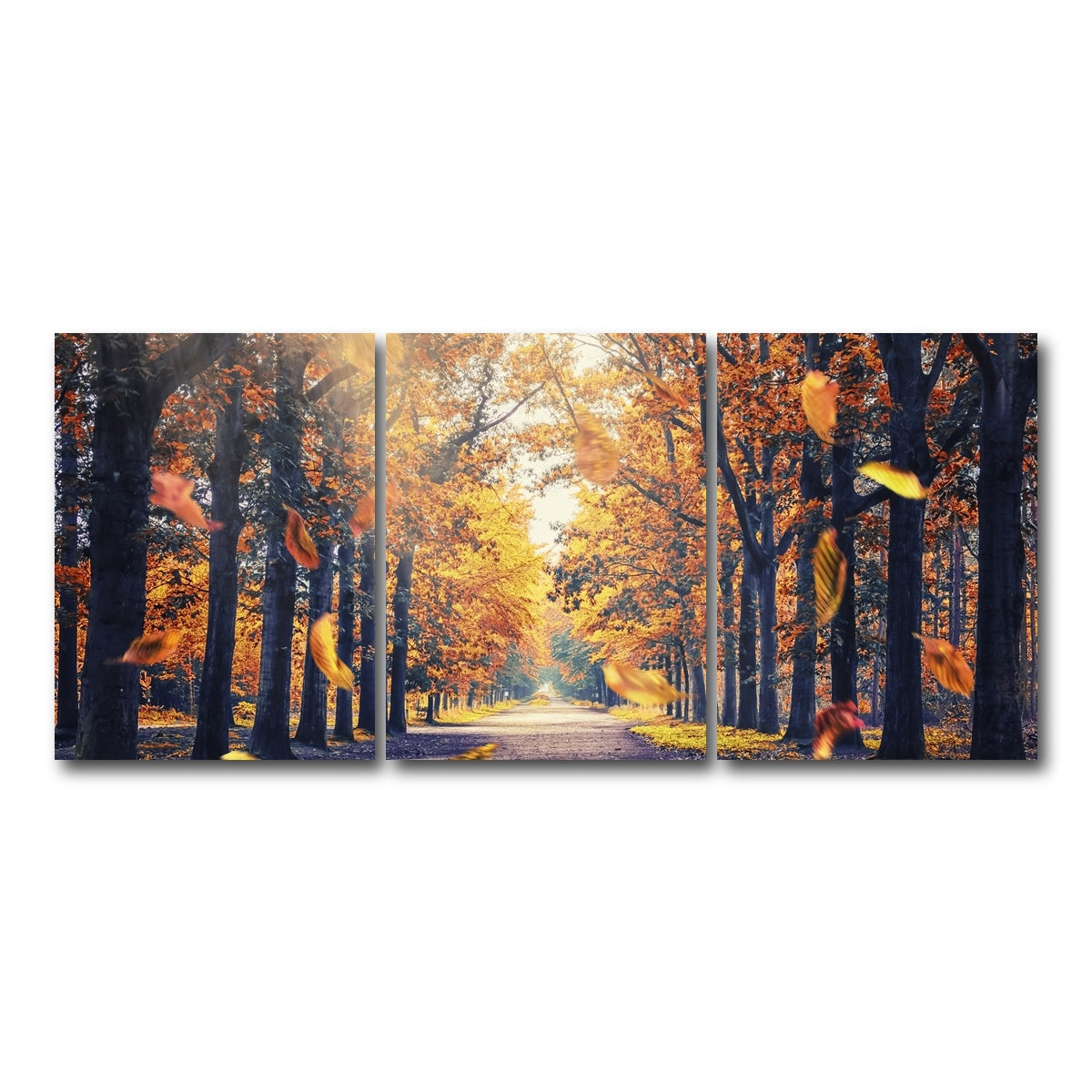 AUTO-MOCKUP WHITE | Autumn In Holland | 3 Piece | Gallery Wrap Canvas | group=18x24