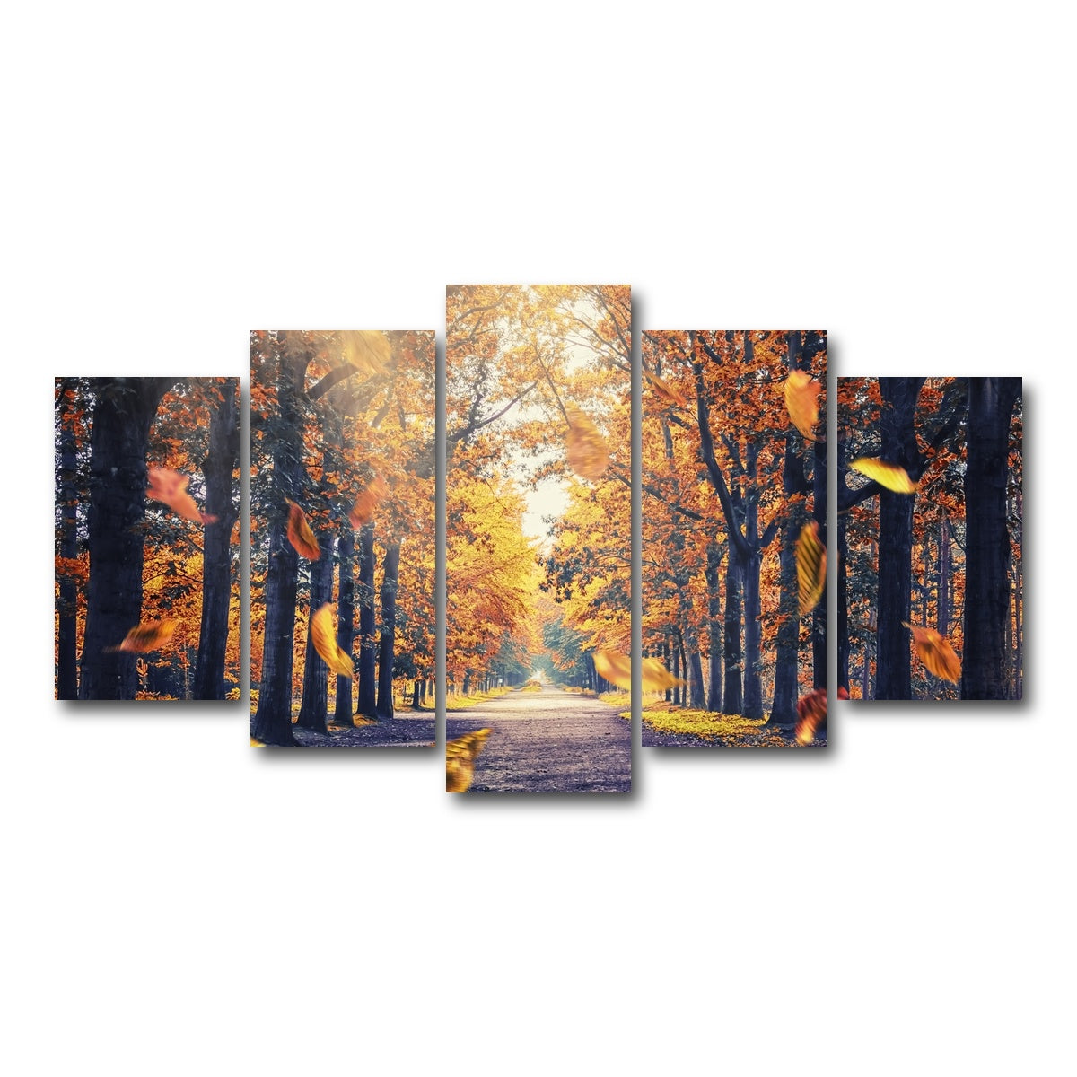 AUTO-MOCKUP WHITE | Autumn In Holland | 5 Piece | Gallery Wrap Canvas | group=5_normal