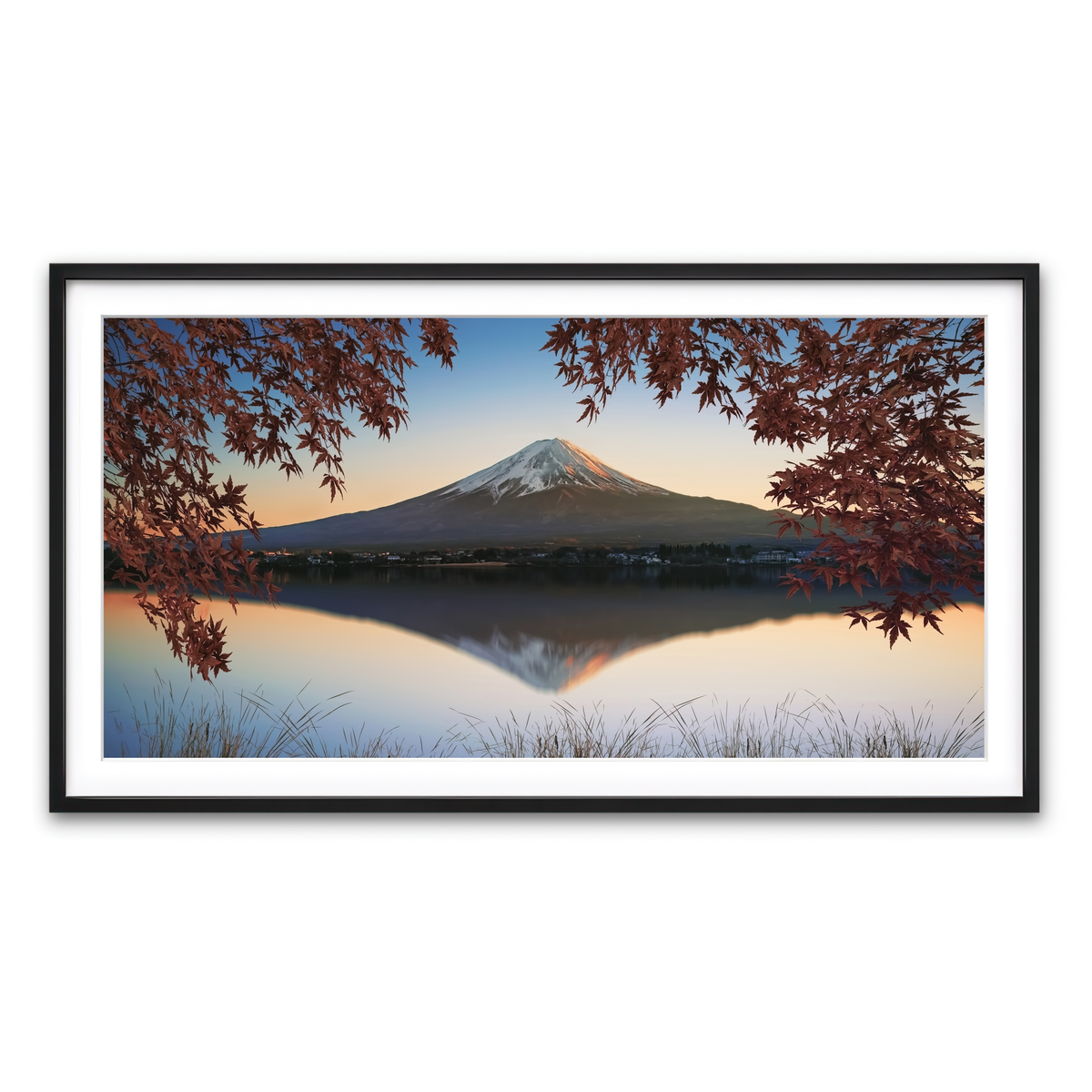 Framed Print 2x1 Black