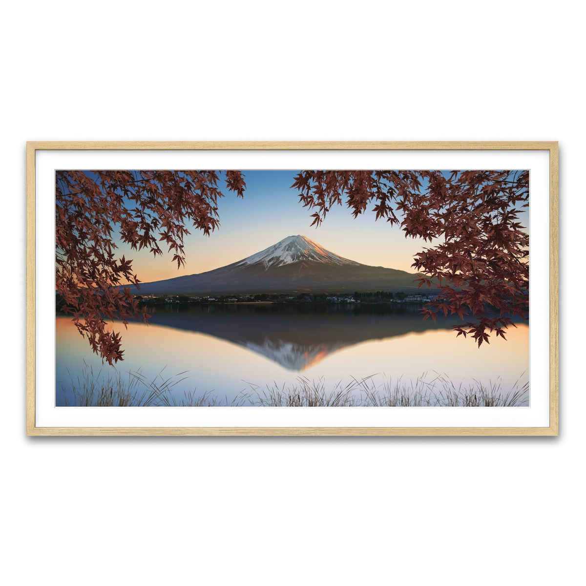 Framed Print 2x1 Natural