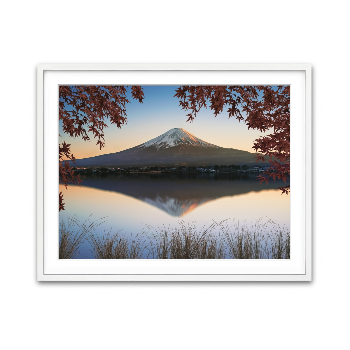 Framed Print 4x3 White
