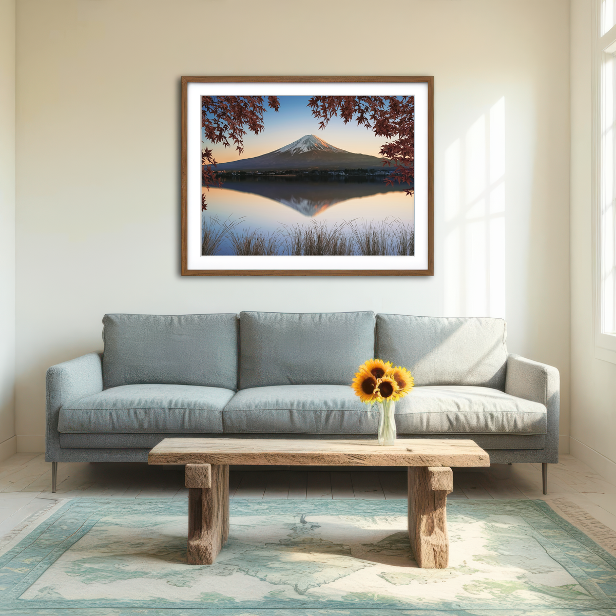 AUTO-MOCKUP ROOM | Autumn In Japan Wall Art