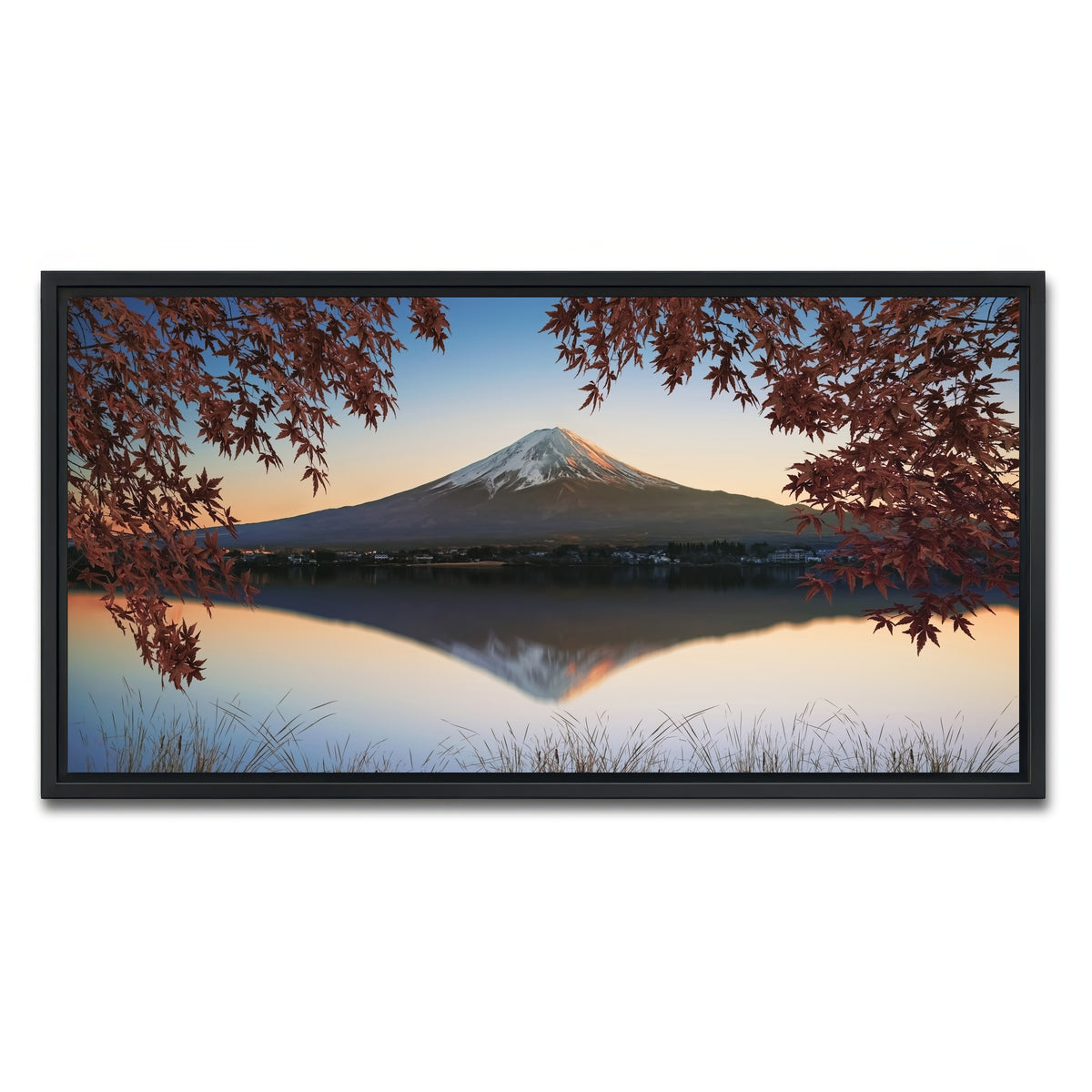 AUTO-MOCKUP WHITE | Autumn In Japan | 1 Piece | Black Framed Canvas | group=2x1
