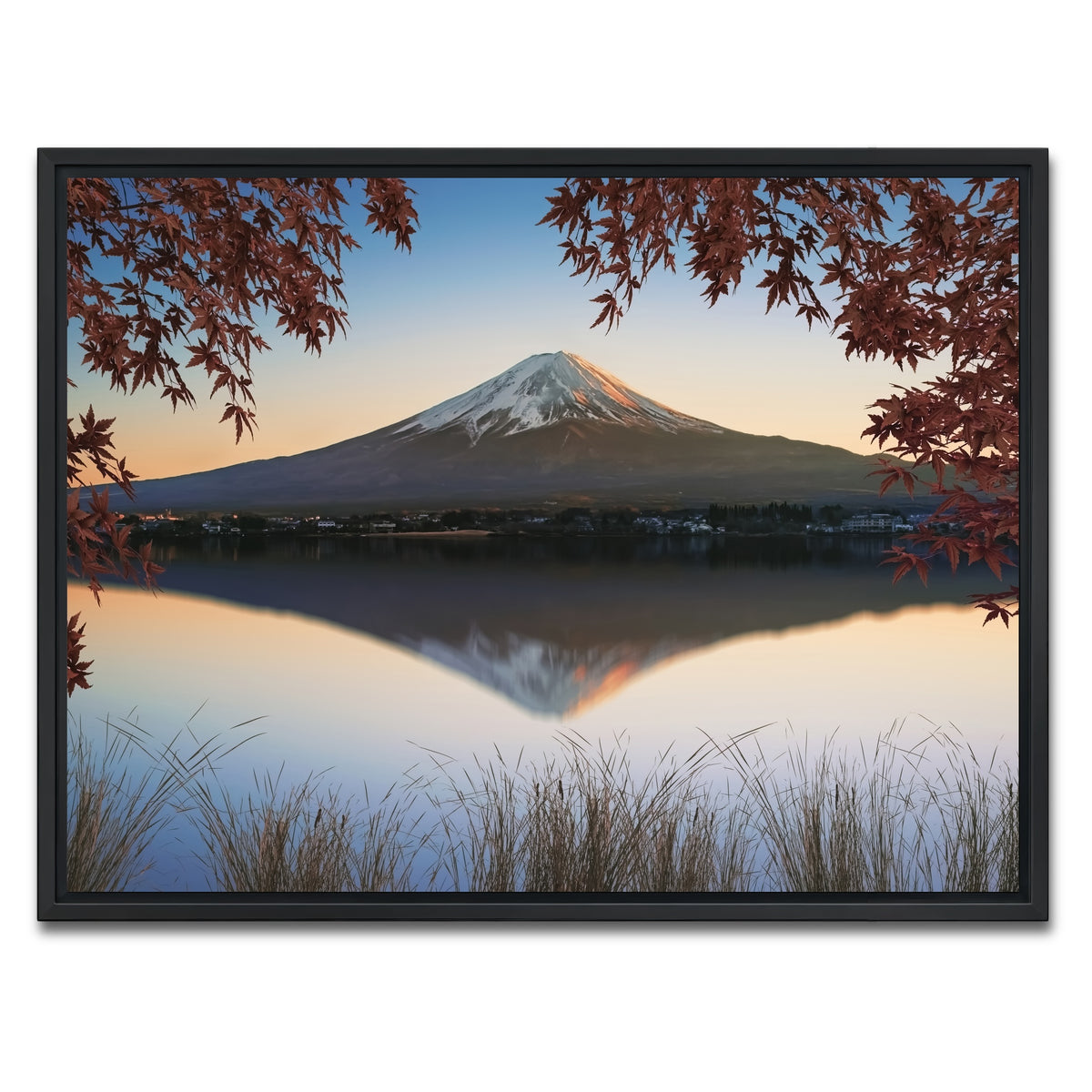 AUTO-MOCKUP WHITE | Autumn In Japan | 1 Piece | Black Framed Canvas | group=4x3