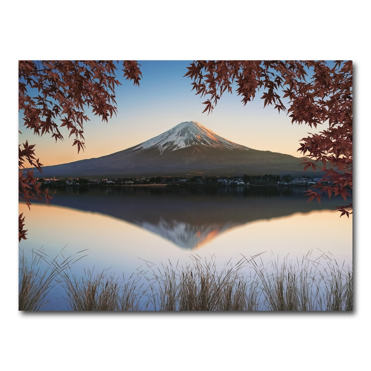 AUTO-MOCKUP WHITE | Autumn In Japan | 1 Piece | Gallery Wrap Canvas | group=4x3