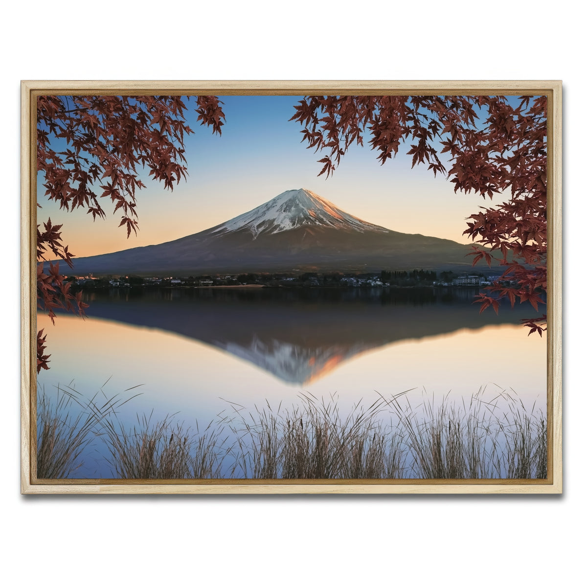 AUTO-MOCKUP WHITE | Autumn In Japan | 1 Piece | Natural Framed Canvas | group=4x3