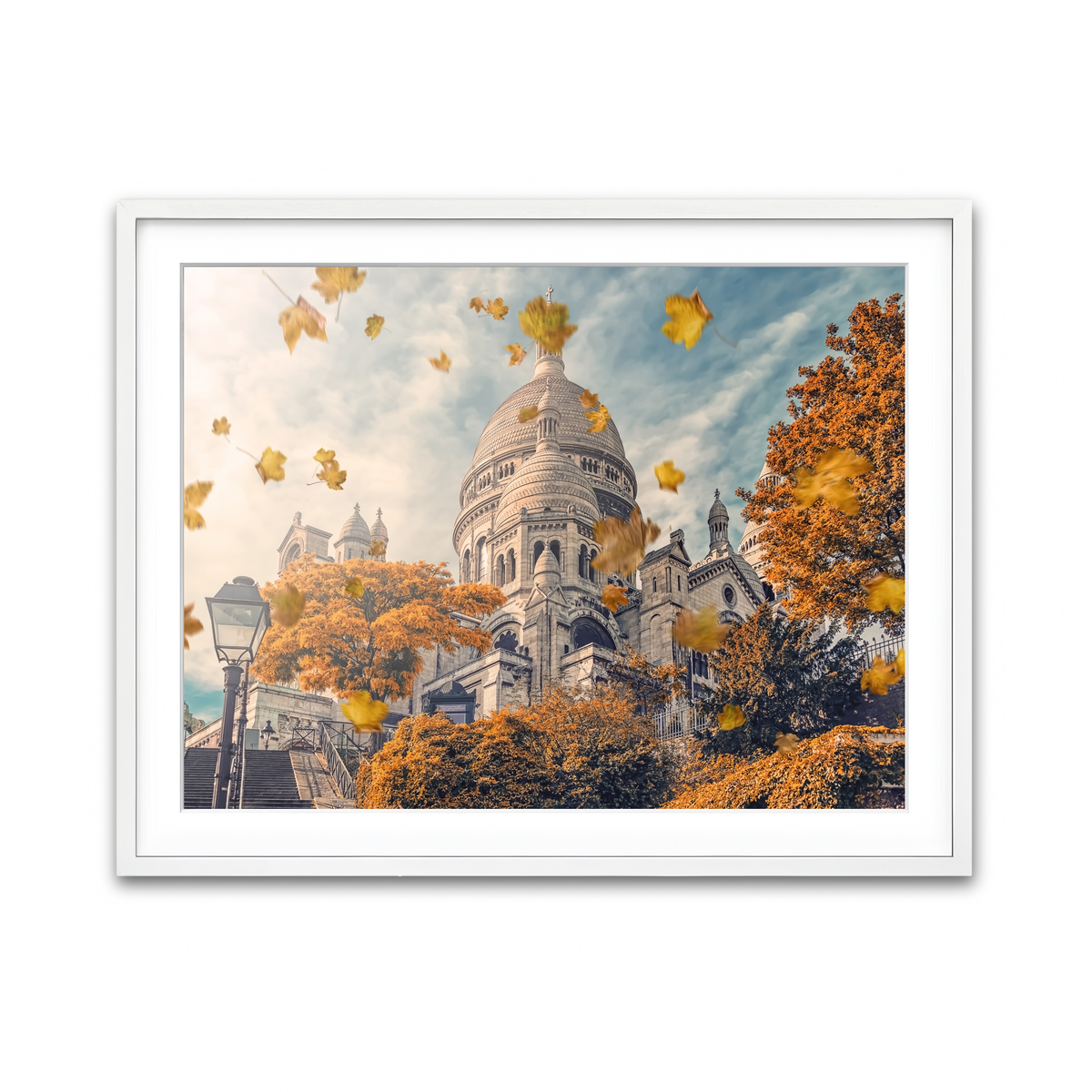 Framed Print 4x3 White