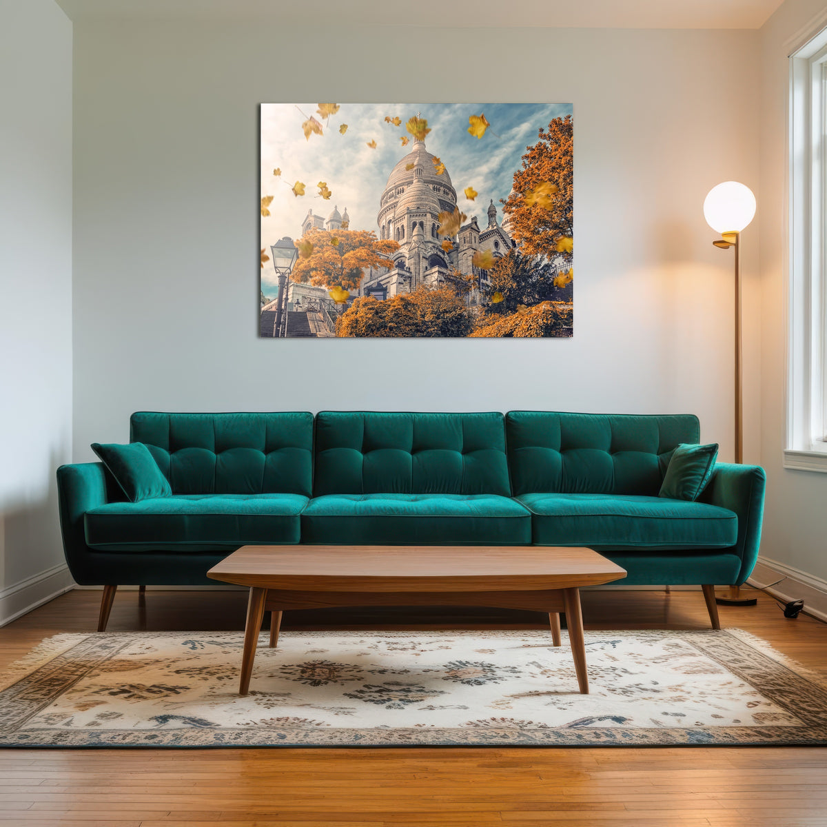 AUTO-MOCKUP ROOM | Autumn In Montmartre