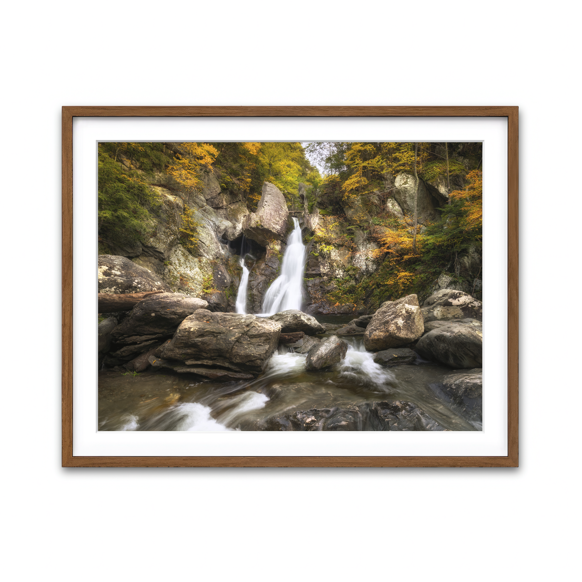 Framed Print 4x3 Walnut