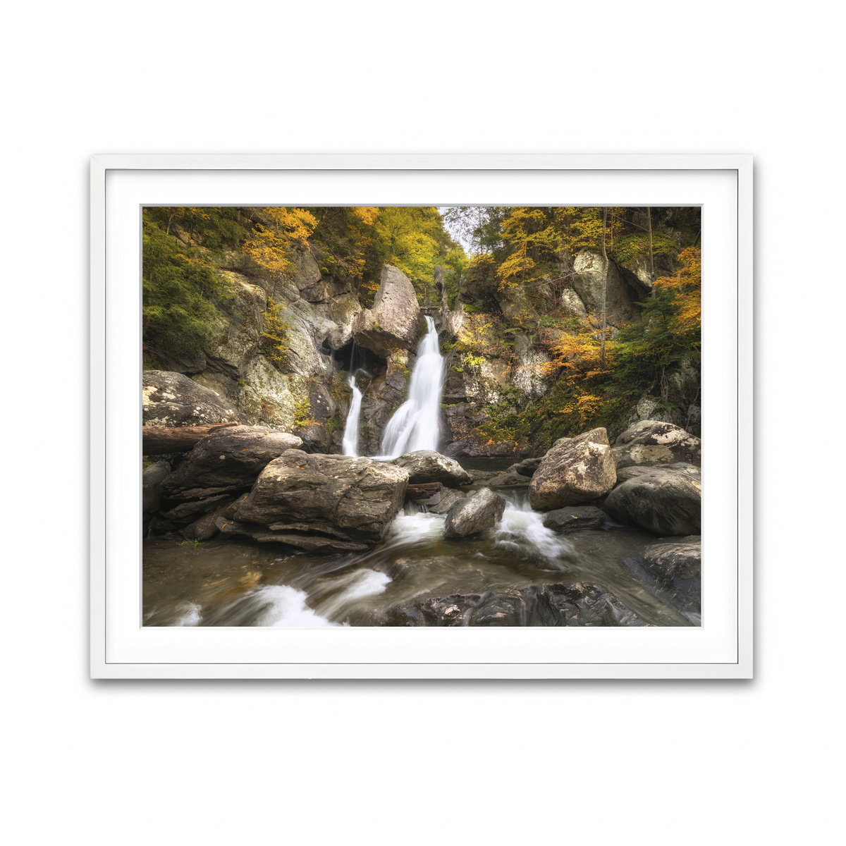 Framed Print 4x3 White
