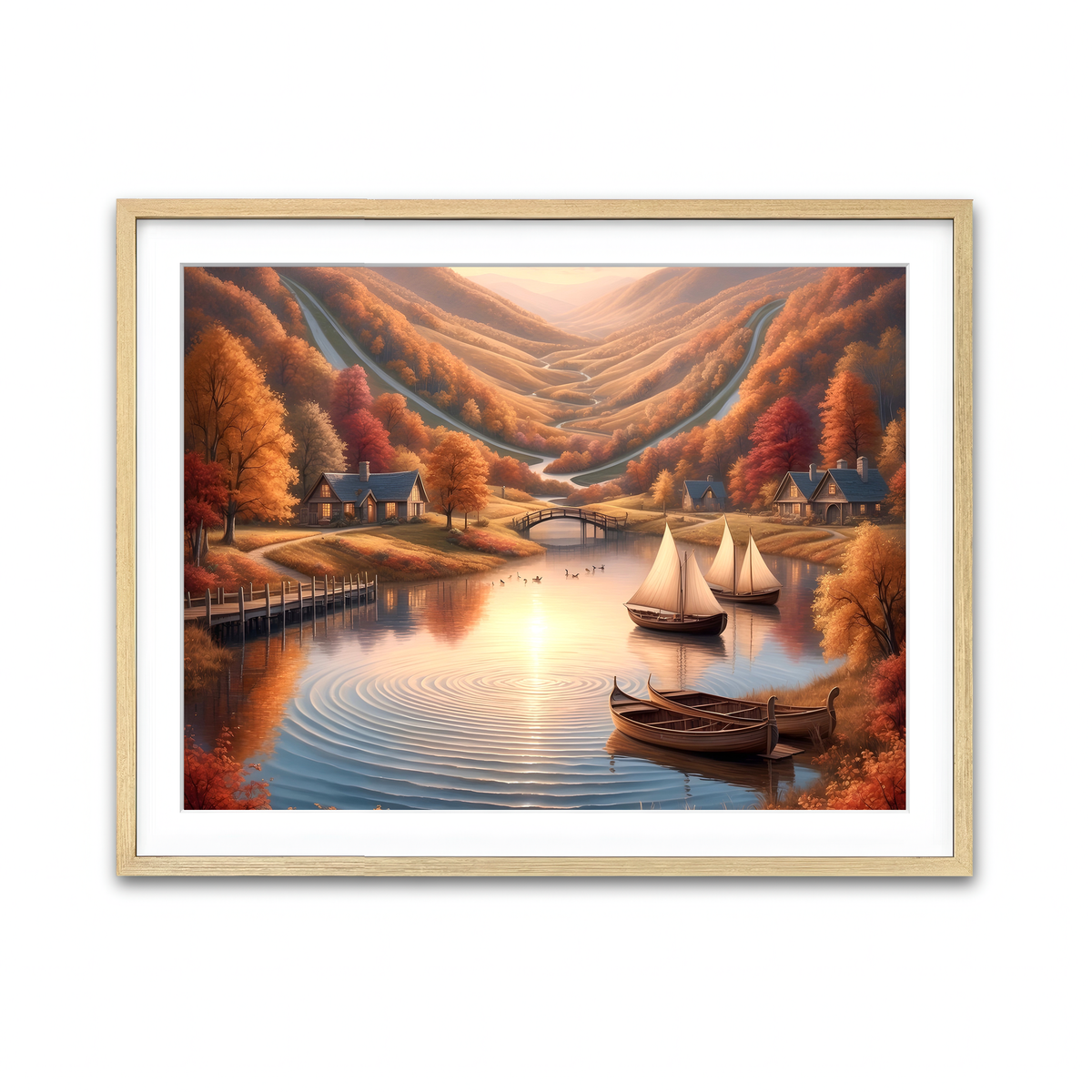 Framed Print 4x3 Natural