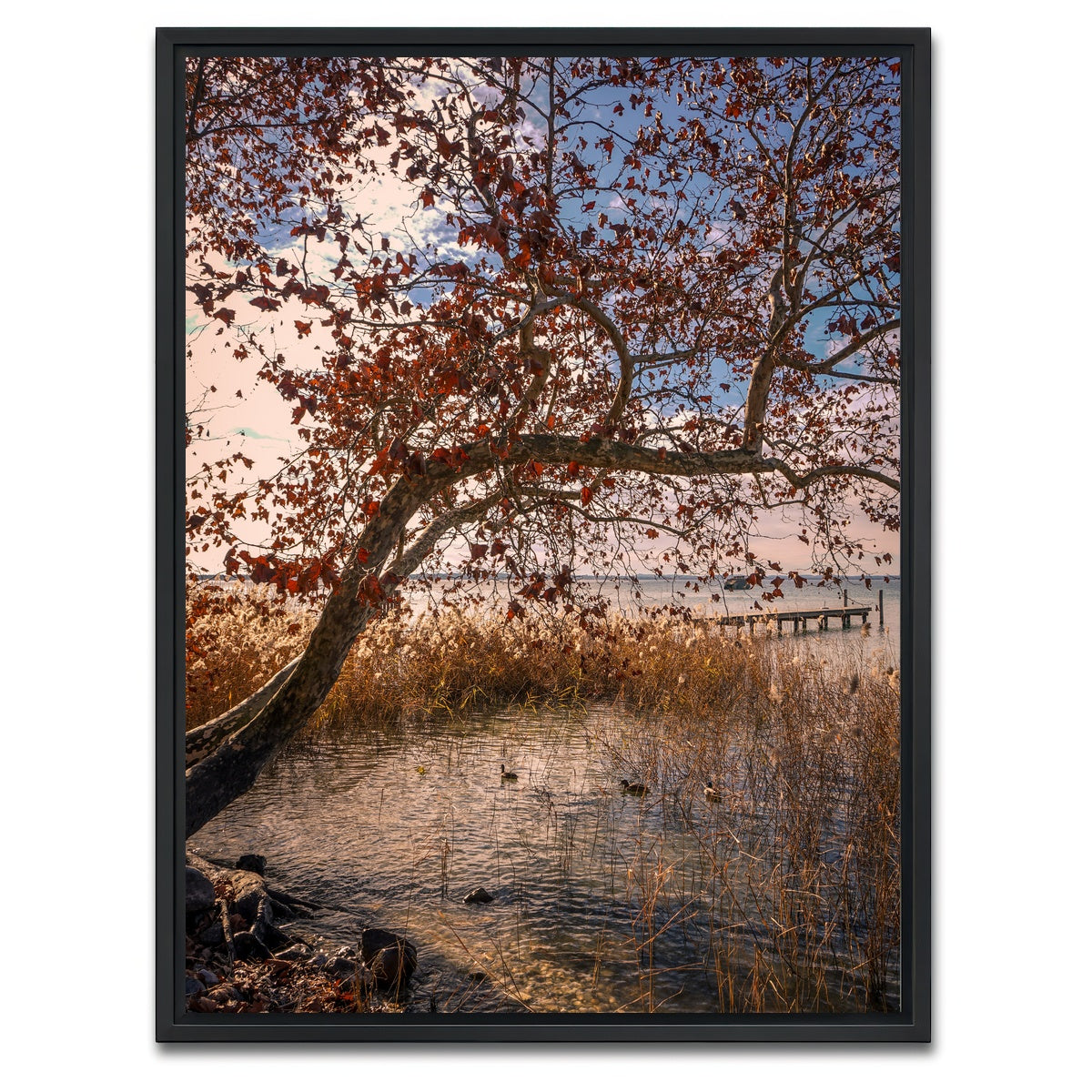 AUTO-MOCKUP WHITE | Autumn | 1 Piece | Black Framed Canvas | group=3x4