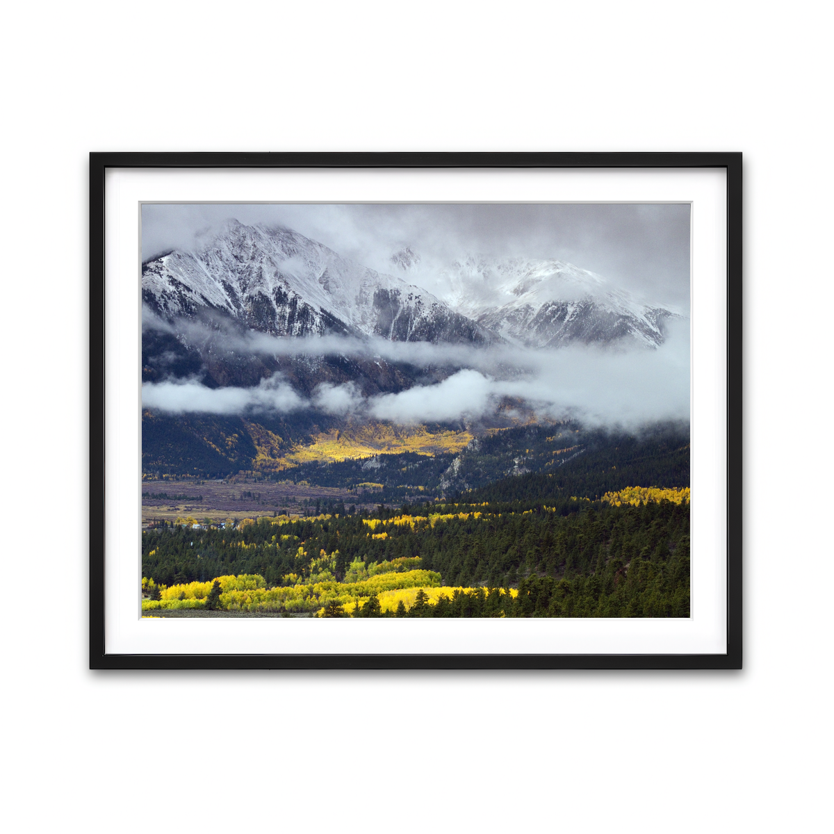 Framed Print 4x3 Black