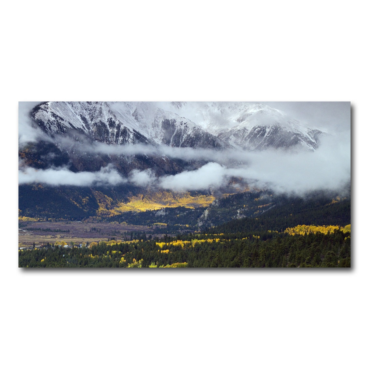 AUTO-MOCKUP WHITE | Autumn in the Collegiates | 1 Piece | Gallery Wrap Canvas | group=2x1