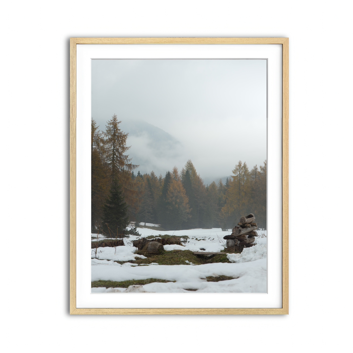 Framed Print 3x4 Natural