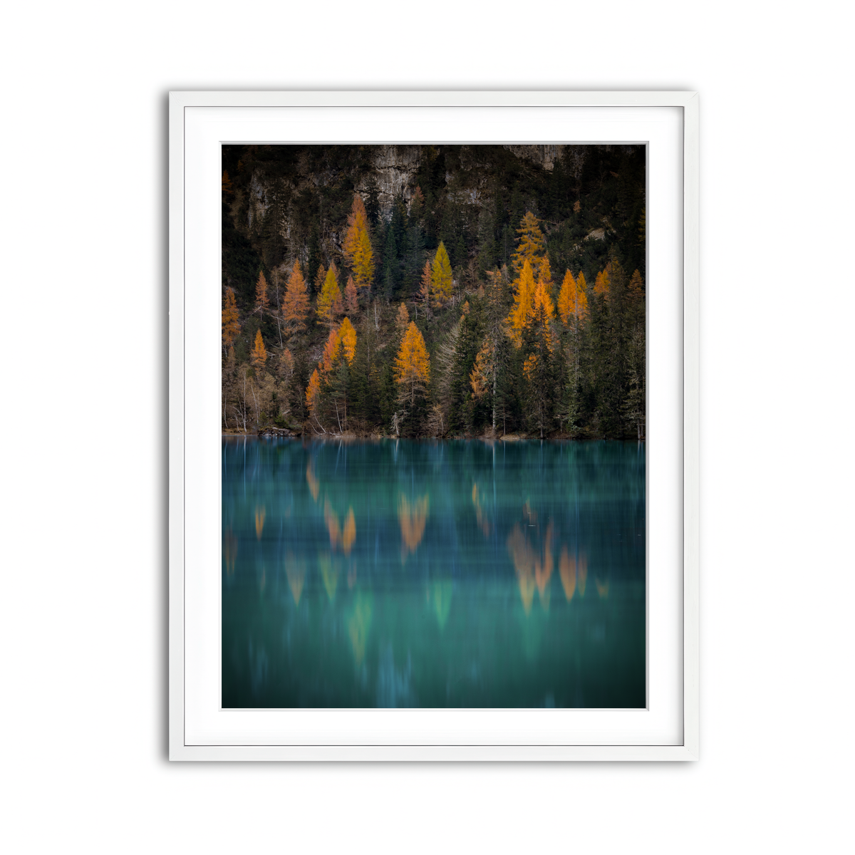 Framed Print 3x4 White