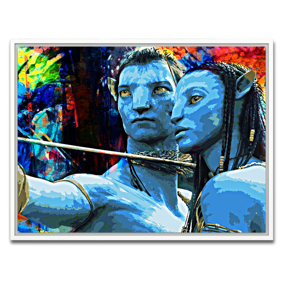 AUTO-MOCKUP WHITE | Avatar | 1 Piece | White Framed Canvas | group=4x3