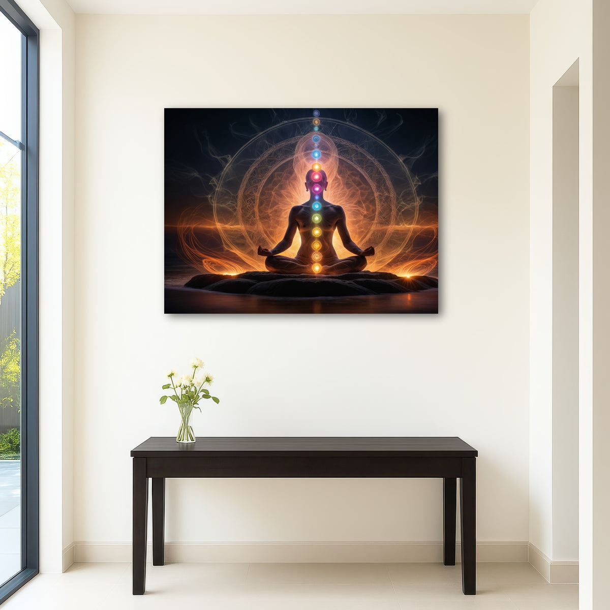 AUTO-MOCKUP ROOM | Awakening in meditation