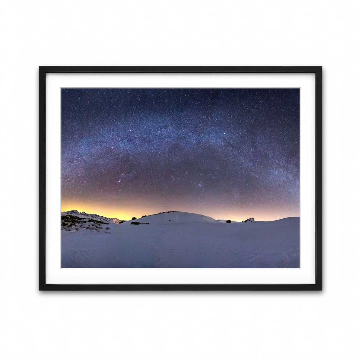 Framed Print 4x3 Black
