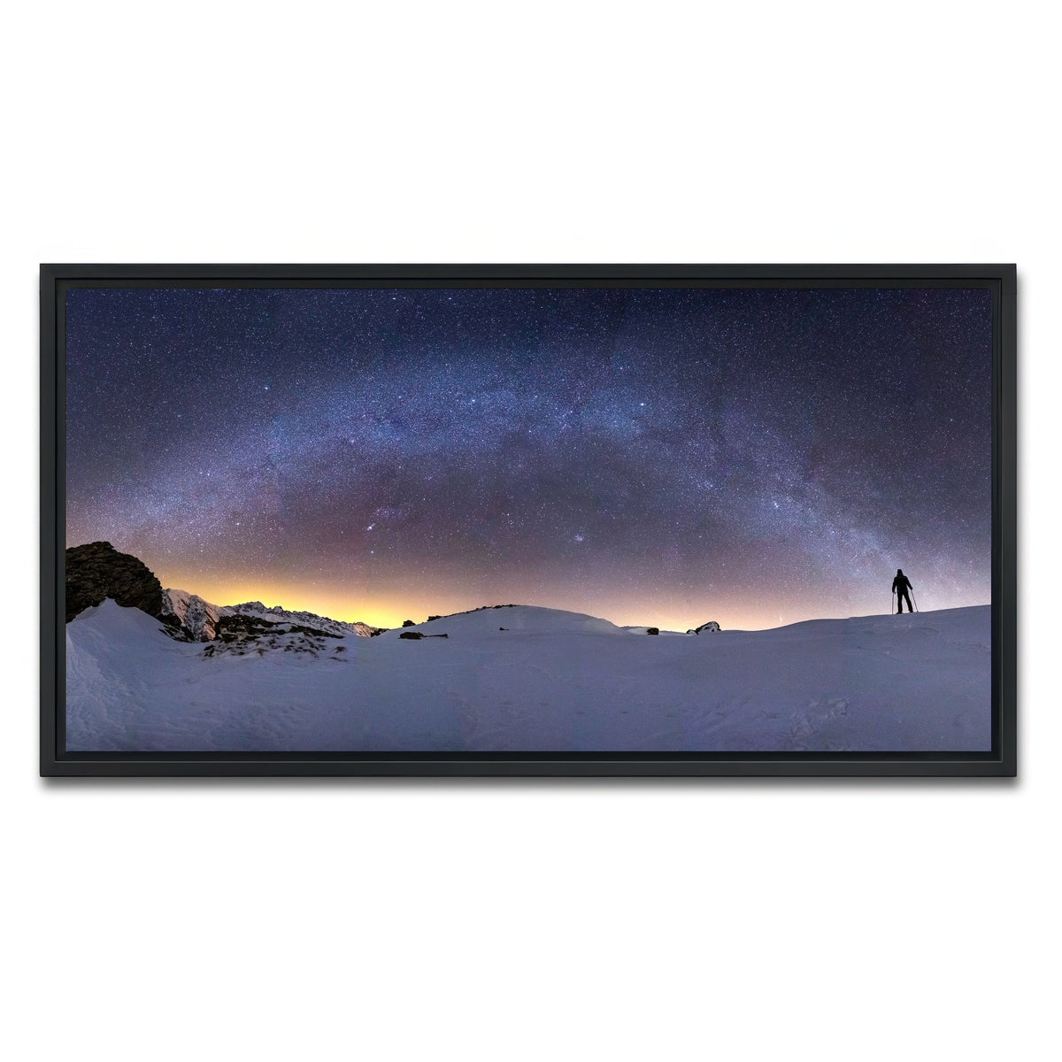 AUTO-MOCKUP WHITE | Awareness | 1 Piece | Black Framed Canvas | group=2x1